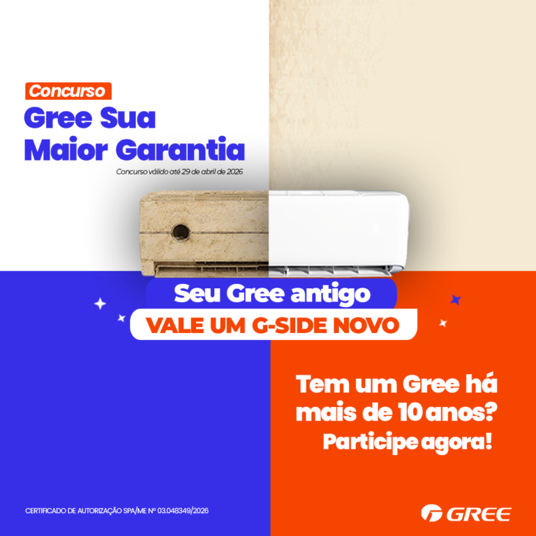 Quem tem o ar-condicionado Gree mais antigo? Marca quer encontrar histórias pelo Brasil