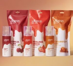 Hinode lança vibez! da vez, submarca de body splashes com pegada gourmand, embalagens inovadoras e foco na geração Z.