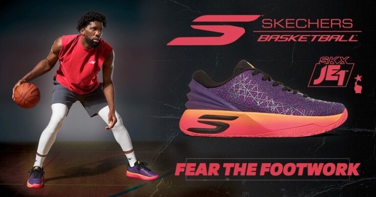 Skechers amplia presença no basquete e lança novo tênis da linha assinada por Joel Embiid