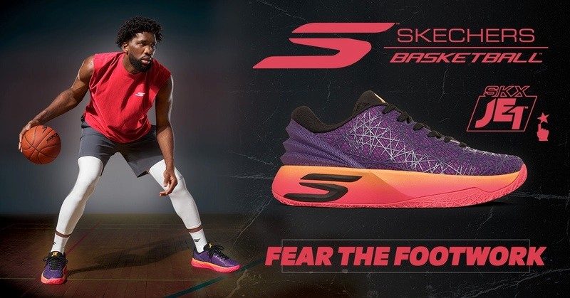 Skechers amplia presença no basquete e lança novo tênis da linha assinada por Joel Embiid
