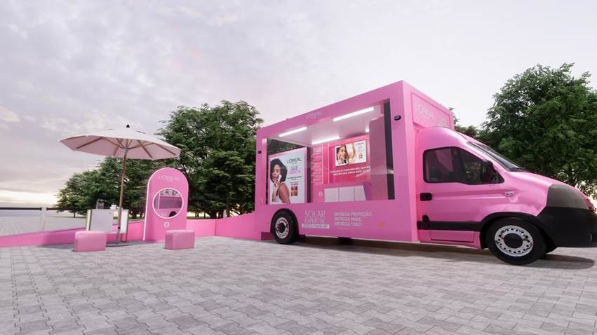 L’Oréal Paris® apresenta truck itinerante e reforça aposta com o novo Solar Expertise Efeito Make-Up