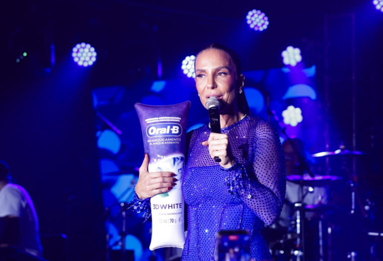 Oral-B realiza Festa do Brilho, em São Paulo, com show da Ivete Sangalo, embaixadora da marca - Crédito divulgação Oral-B
