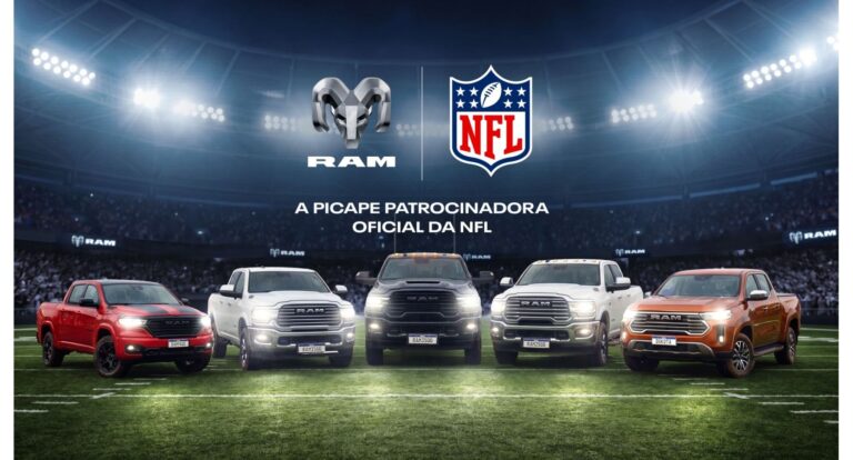 Ram renova parceria e é picape oficial da NFL por mais uma temporada