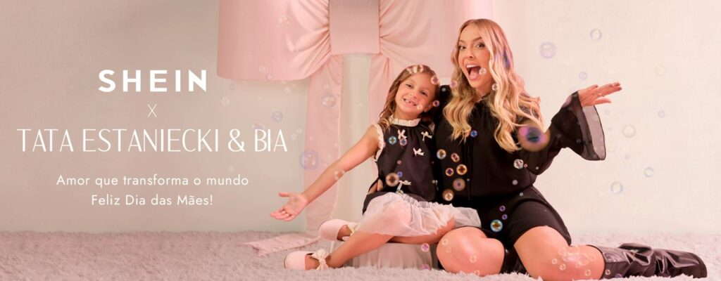 SHEIN lança coleção de Dia das Mães com Tata Estaniecki e Bia em nova campanha