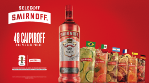 Smirnoff apresenta Seleçoff com 48 caipiroskas inspiradas na Copa, unindo cultura, música e experiências para os torcedores.
