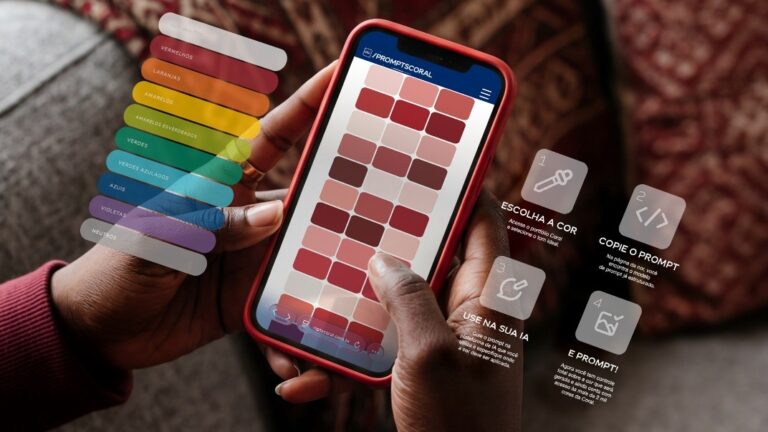 Tintas Coral traduz cores em prompts de IA para facilitar a jornada de escolha do consumidor brasileiro