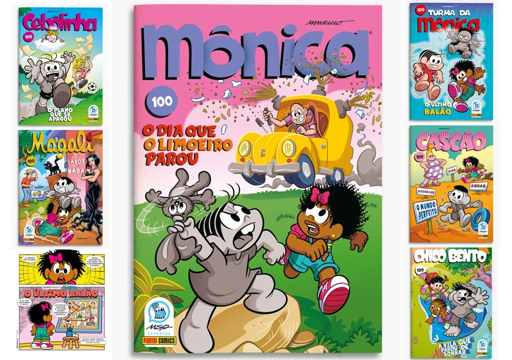 Turma da Mônica chega à edição 100 sob efeito do “cinzento”