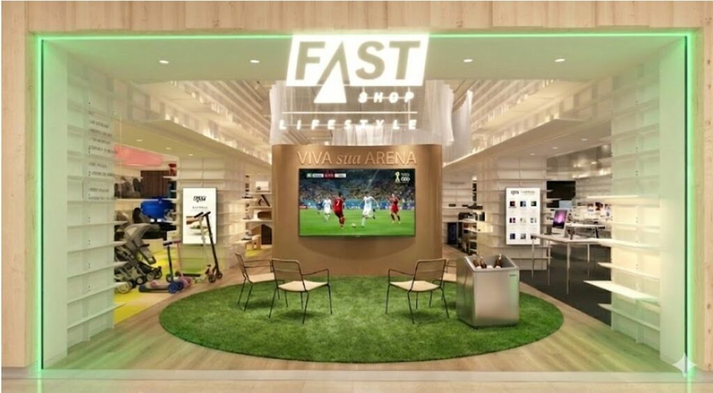 Fast Shop apresenta campanha “Viva sua Arena” e posiciona o lar como o principal palco para viver a Copa do Mundo 2026.