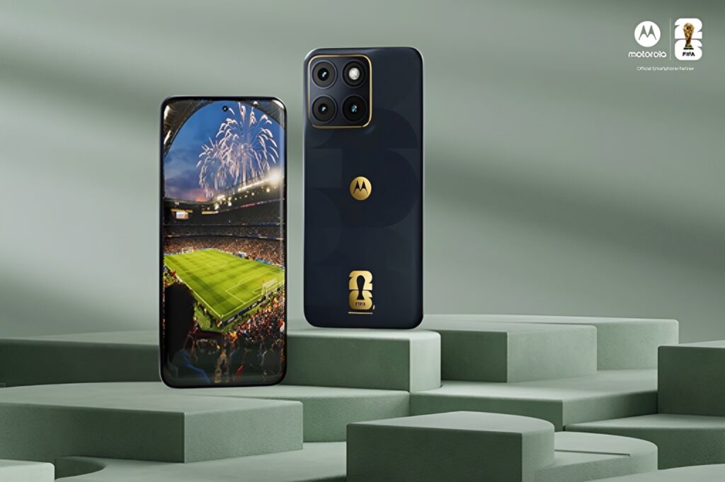 Motorola cria edição especial do Edge 70 Fusion para celebrar a Copa 2026