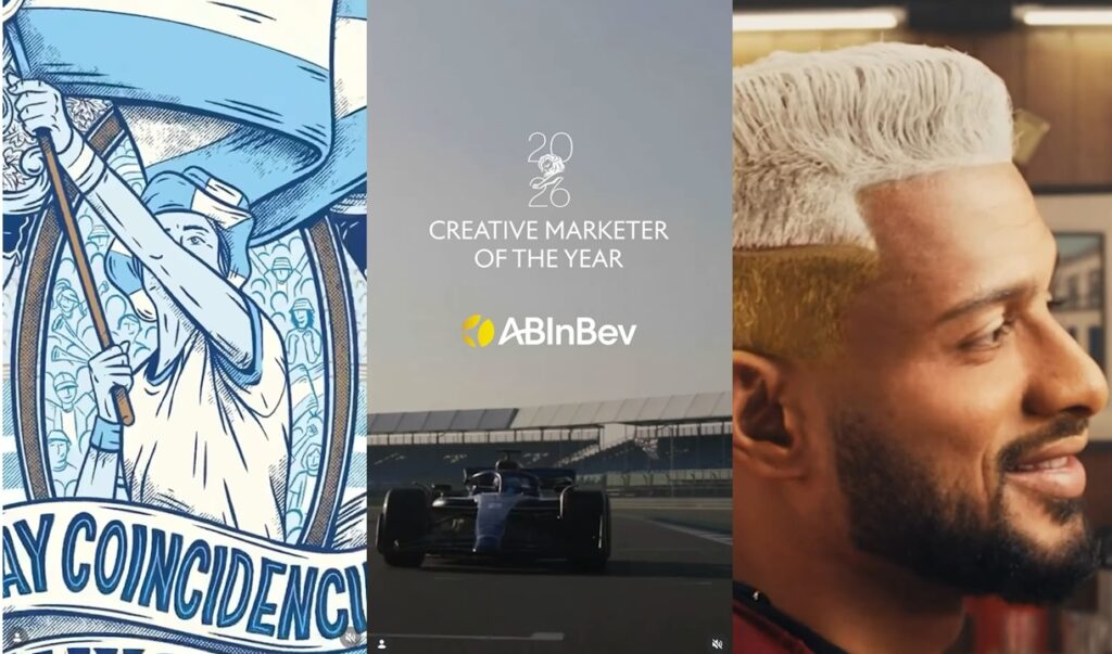 AB InBev faz história e conquista pela terceira vez o título de Creative Marketer of the Year no Cannes Lions