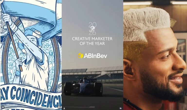 AB InBev faz história e conquista pela terceira vez o título de Creative Marketer of the Year no Cannes Lions