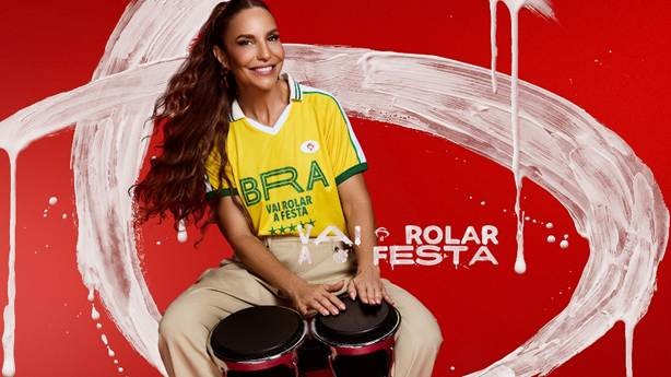 Bradesco revive o clima do Penta com Ivete Sangalo e o retorno de “Festa”. Foto: divulgação/Bradesco