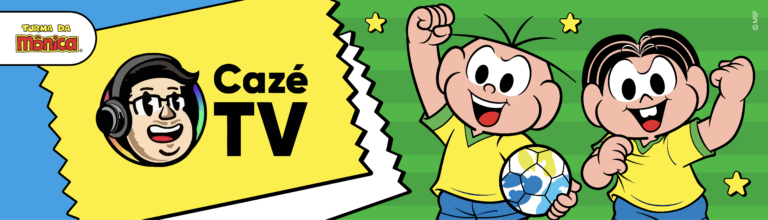 CazéTV e Turma da Mônica