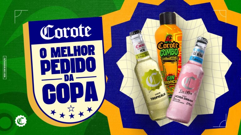 Corote cria campanha para a Copa 2026, une promoção com prêmios e reforça presença nos encontros de torcida pelo Brasil.