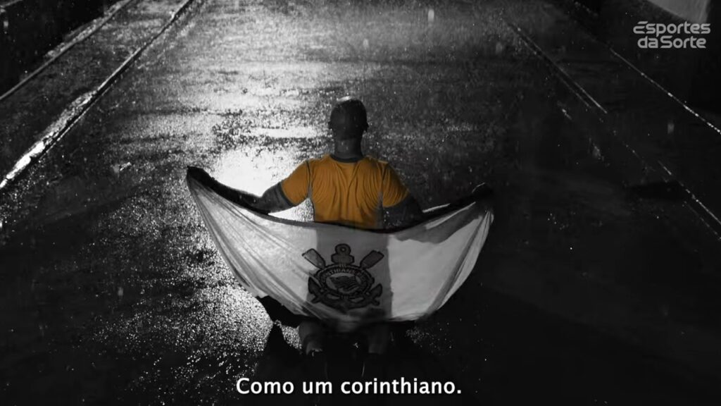 Campanha do Esportes da Sorte coloca a torcida do Corinthians como exemplo máximo de fidelidade