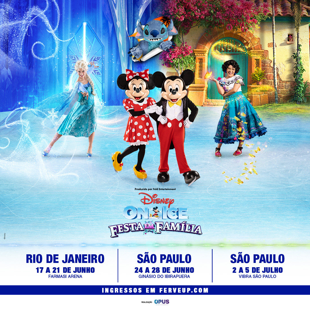 Disney On Ice volta ao Brasil - Marcas pelo Mundo