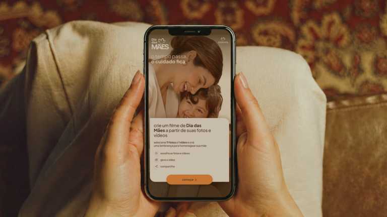 Natura propõe homenagem digital com vídeos personalizados para o Dia das Mães