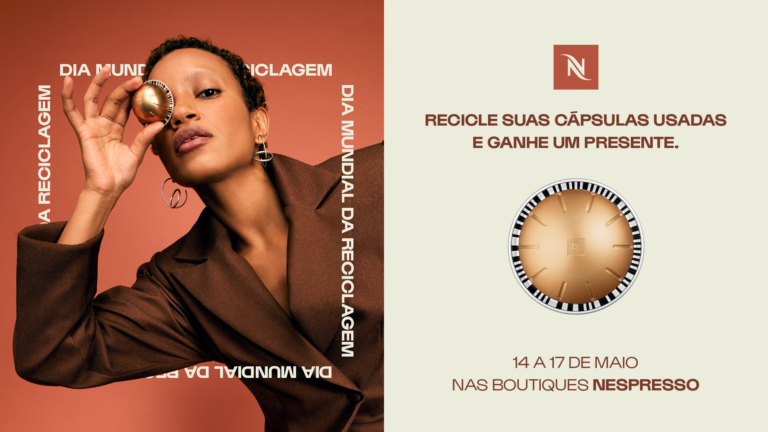 Cápsulas usadas viram chocolate em ação da Nespresso pelo Dia Mundial da Reciclagem