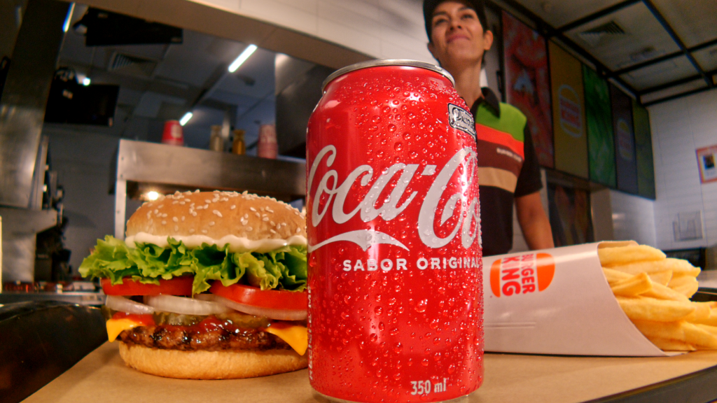 “Pode ser” - Coca-Cola chega ao Burger King e muda o combo clássico da rede