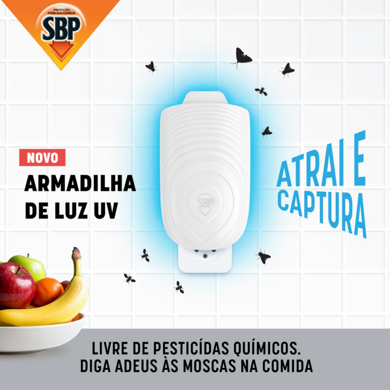 SBP amplia cuidados domésticos com dispositivo UV contra moscas