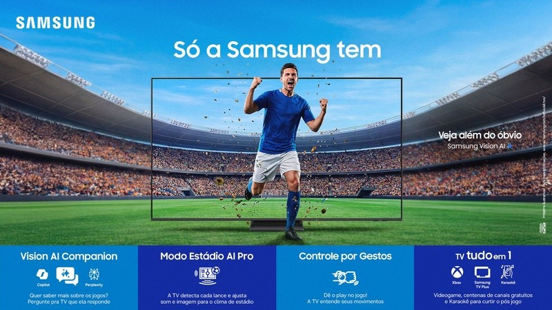 Samsung lança campanha “Só a Samsung Tem”
