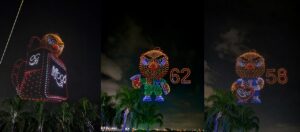 Após convocação da Seleção, iFood surpreende com espetáculo de drones no céu do Rio de Janeiro