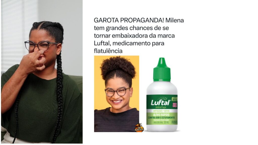 Depois do pum no reality, Tia Milena protagoniza campanha de Luftal