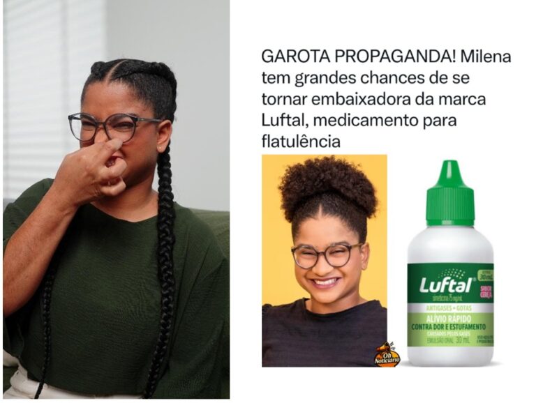 Depois do pum no reality, Tia Milena protagoniza campanha de Luftal
