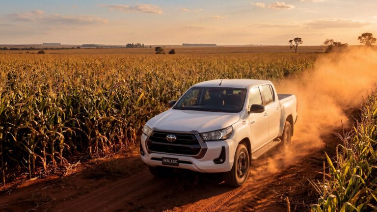 Toyota destaca relação da Hilux com o Agro em campanha criada pela Mutato para celebrar 10 anos de liderança.