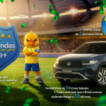Volkswagen promove campanha no pós-venda com sorteios diários de camisetas da Seleção e até 10 unidades do T-Cross Seleção.