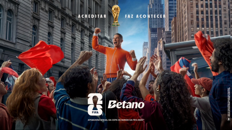 Betano recorre ao universo gamer para contar a emoção da Copa do Mundo 2026