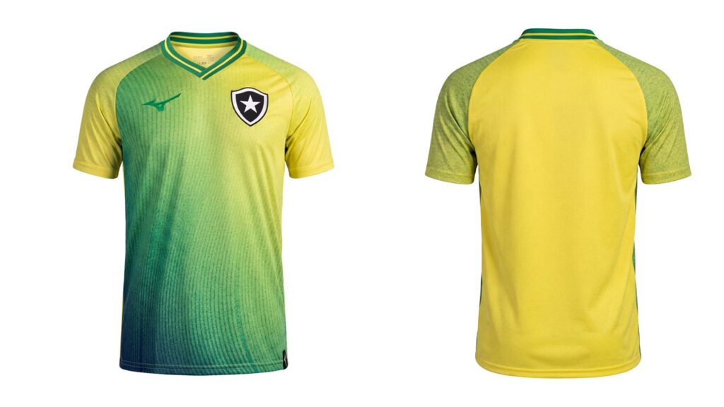 Botafogo ganha uniforme inspirado em sua trajetória com a Seleção Brasileira