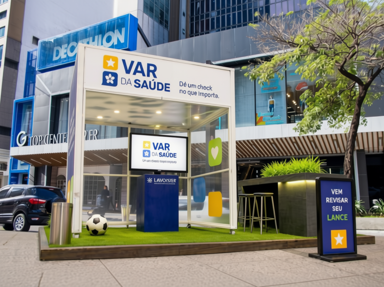Dasa cria ação inspirada no VAR para estimular exames preventivos e vacinação em meio ao clima do torneio mundial de 2026.