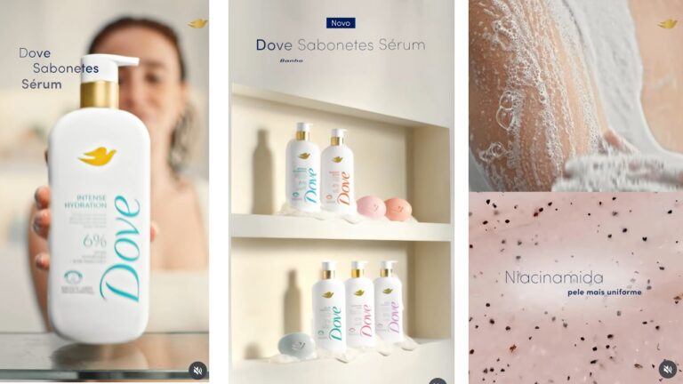 Dove traz ativos do skincare facial para a categoria de sabonetes