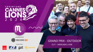 Mercado Livre e GUT conquistam Grand Prix em Outdoor com gramado que virou código de barras