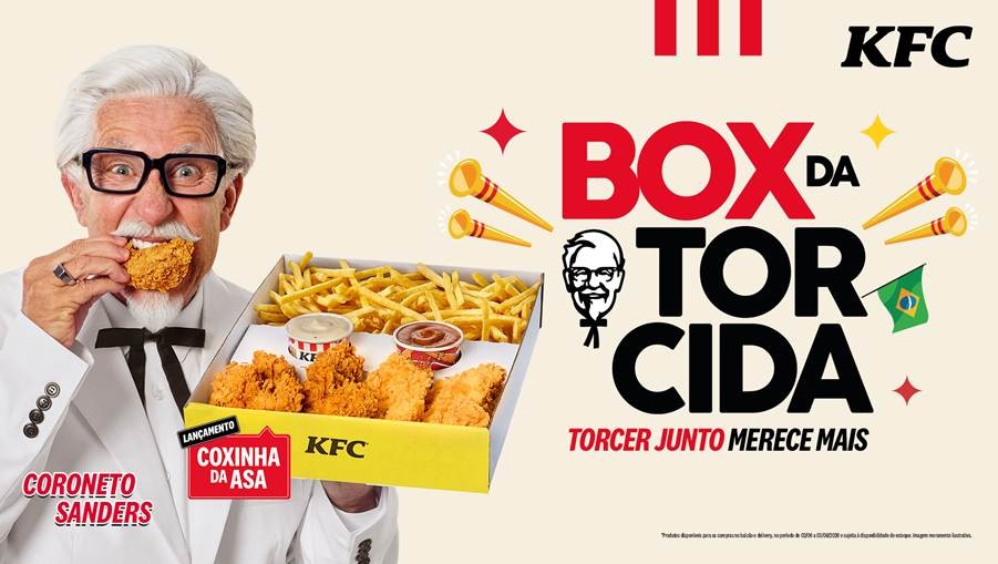 KFC Brasil apresenta o Box da Torcida