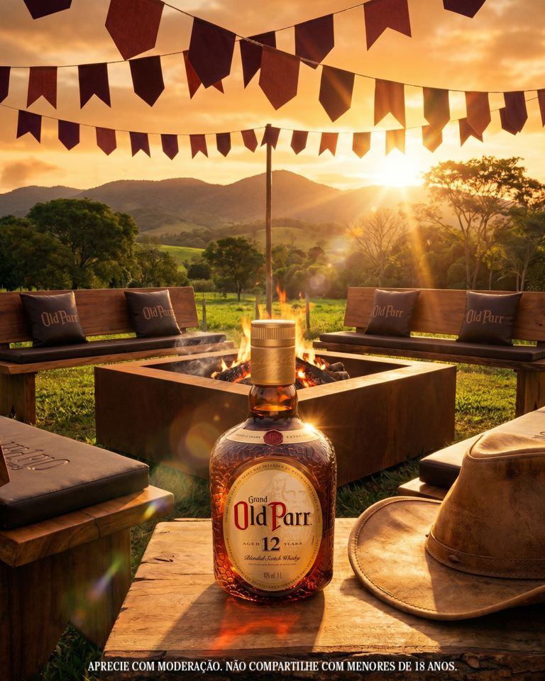 Old Parr no São João: Whisky consolida de vez sua conexão com o Nordeste e marca presença em Petrolina e Campina Grande