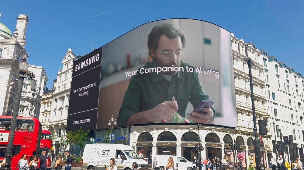 Samsung coloca inteligência artificial no cotidiano em campanha global