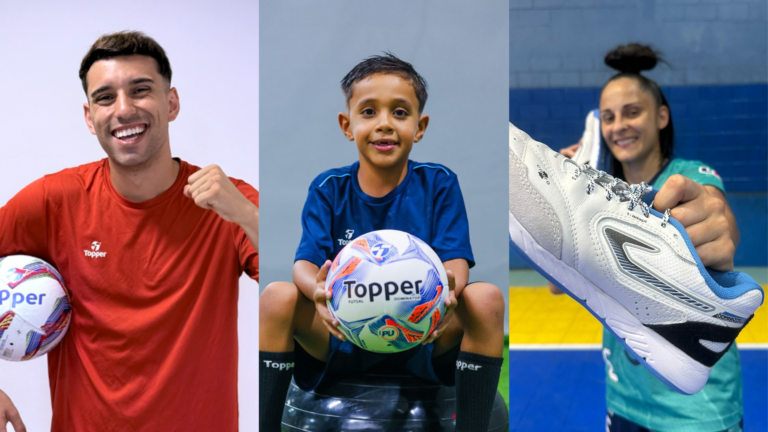 Topper fortalece presença no futebol com ecossistema de influência que reúne 65 atletas, creators e influenciadores