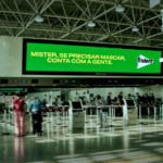 Trident ocupa o Galeão com 133 peças de OOH em homenagem ao “Mister”