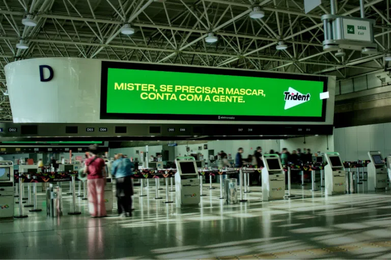 Trident ocupa o Galeão com 133 peças de OOH em homenagem ao “Mister”