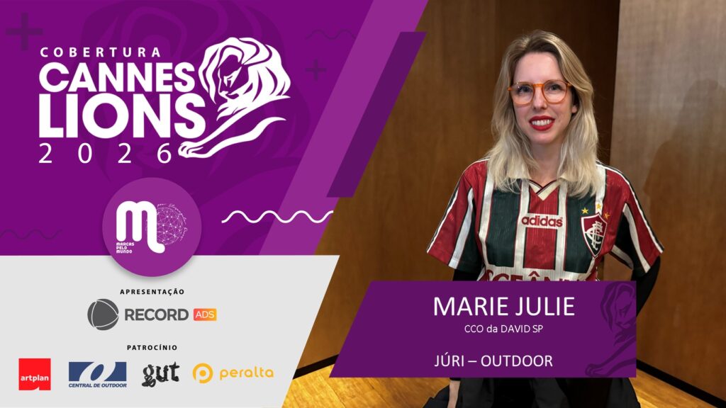 Cannes Lions 2026 - O que esperar da categoria Outdoor? Papo com Marie Julie, jurada e CCO da David