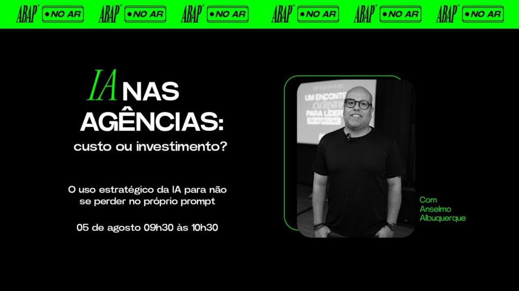 ABAP promove webinar gratuito sobre Inteligência Artificial nas agências