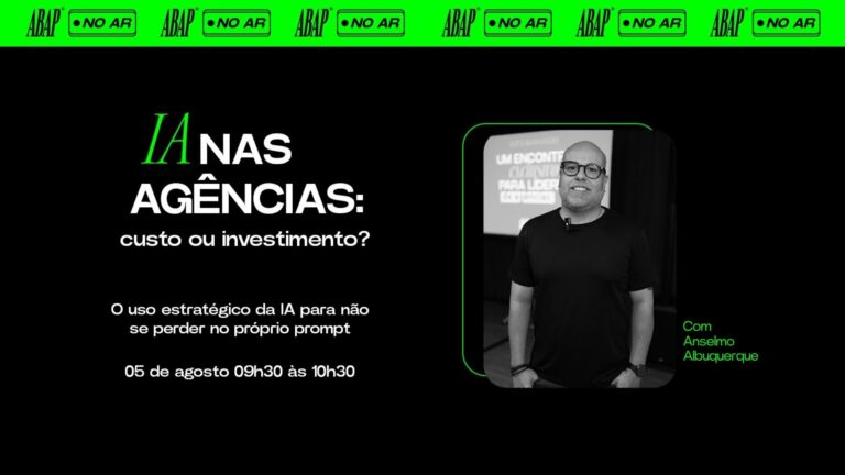 ABAP promove webinar gratuito sobre Inteligência Artificial nas agências