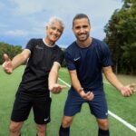 Centauro celebra o Dia dos Pais com ex-jogador Bebeto e seu filho em campanha que transforma memórias em novos lances