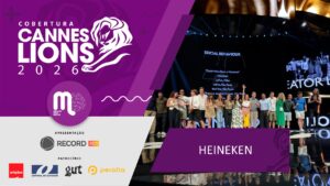 Heineken encerra Cannes Lions 2026 como Creative Brand of the Year após conquistar dois Grand Prix e 17 Leões com campanhas da LePub.