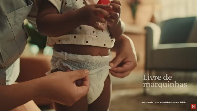 A fase dos primeiros passos inspira nova campanha de Huggies