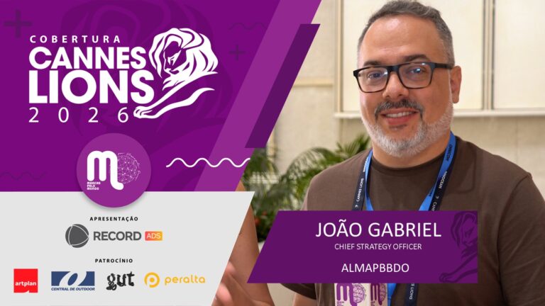 Estratégia que vende: João Gabriel, da AlmapBBDO, aponta a comercialidade como um dos grandes movimentos de Cannes Lions 2026