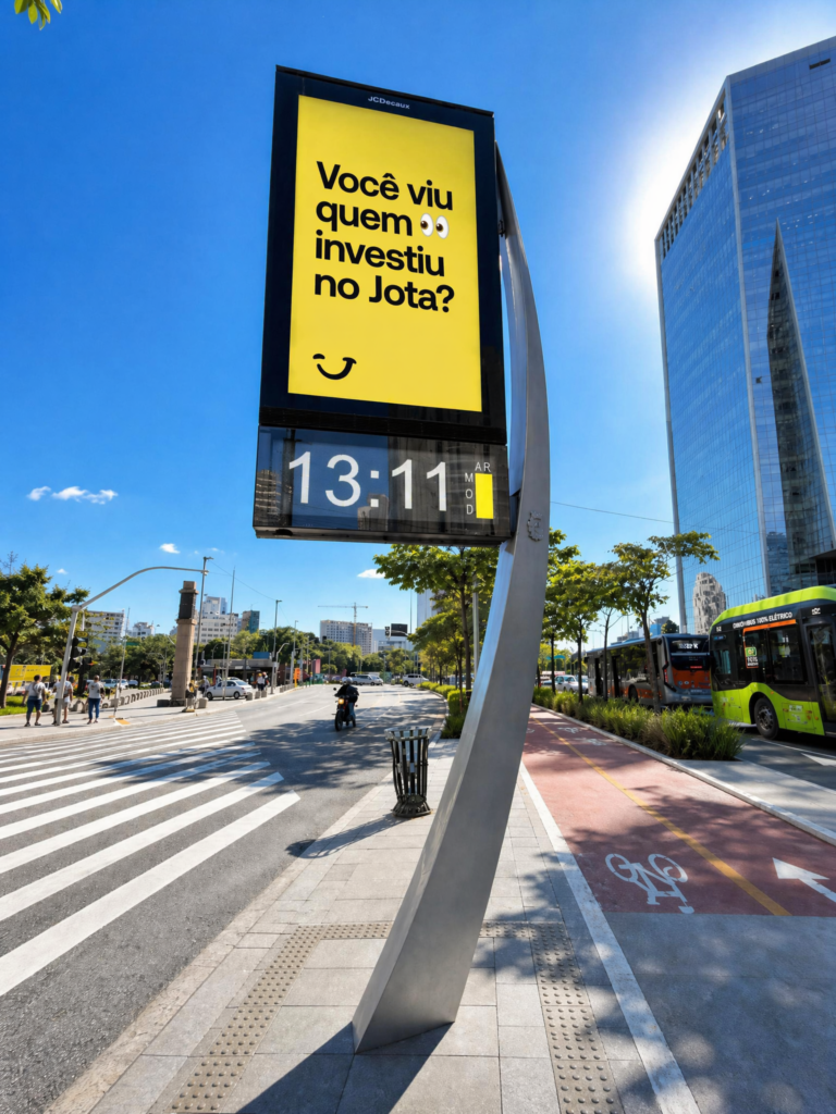 Após rodada de investimentos, Jota estreia campanha de marca em OOH e TV
