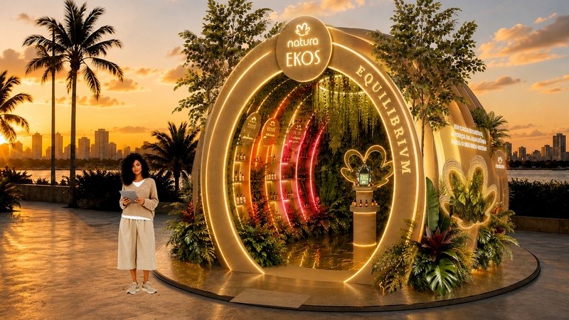 Natura Ekos leva experiências imersivas de bem-estar à turnê Equilibrivm de Anitta